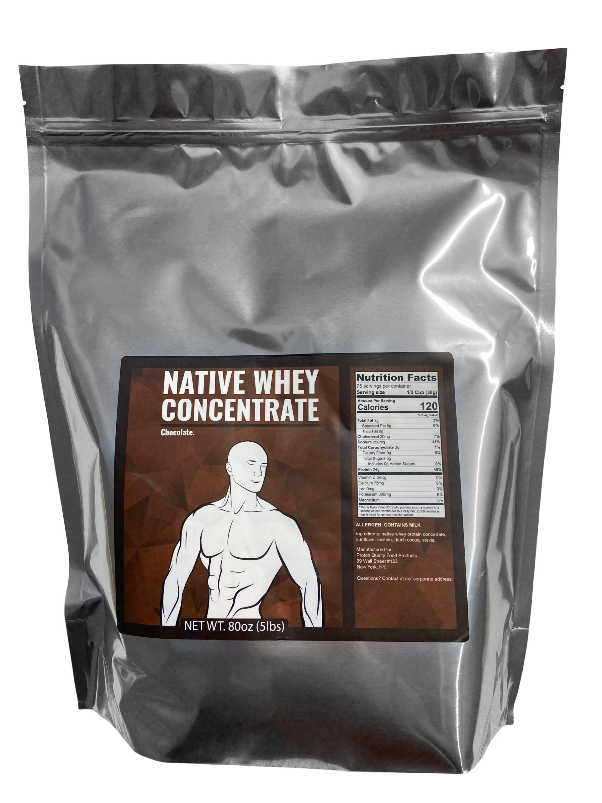 Native Whey Protein Concentrate 5 lbs Chocolate
