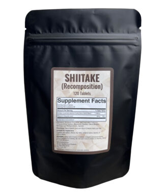 shiitake mushroom tablet supplement